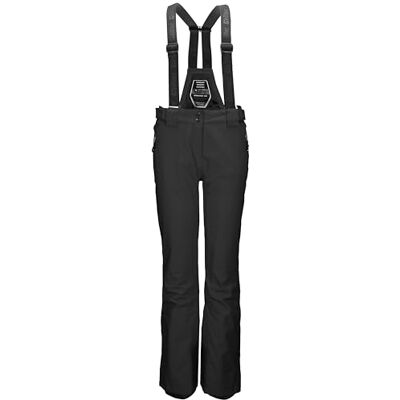 Killtec Laraka 35247-000 dames skibroek met bandjes met afneembare slabbetje en randbescherming, zwart, maat 40 Killtec Laraka 35247-000 dames skibroek met bandjes met afneembare slabbetje en randbescherming, zwart, maat 40