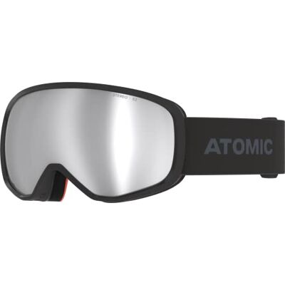 ATOMIC Revent Stereo skibril, zwart, skibril met verblindingsbescherming, hoogwaardige snowboardbril, bril met Live Fit-frame, skibril met dubbel ATOMIC Revent Stereo skibril, zwart, skibril met verblindingsbescherming, hoogwaardige snowboardbril, bril met Live Fit-frame, skibril met dubbel