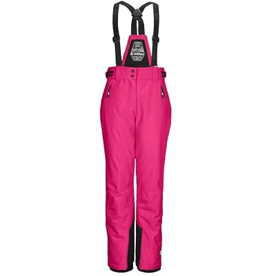 killtec Ksw 213 Grls Ski Pnts Skibroek/functionele broek met afneembare biker, randbescherming en sneeuwvanger voor meisjes killtec Ksw 213 Grls Ski Pnts Skibroek/functionele broek met afneembare biker, randbescherming en sneeuwvanger voor meisjes