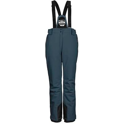 Killtec 37559-000 KSW 249 WMN SKI PNTS functionele skibroek voor dames met afneembare bandjes, randbescherming en sneeuwvanger, lichtblauw, maat 42 Killtec 37559-000 KSW 249 WMN SKI PNTS functionele skibroek voor dames met afneembare bandjes, randbescherming en sneeuwvanger, lichtblauw, maat 42