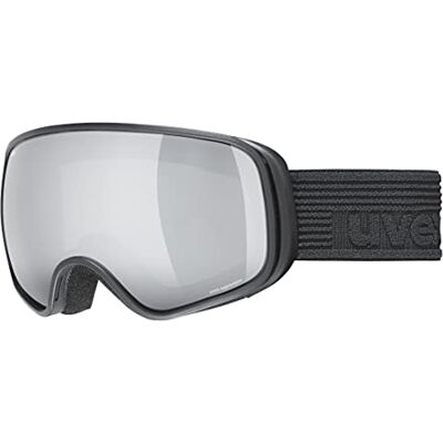 Uvex FM SPH scribble skibril, uniseks, voor kinderen, zwart/zilver/transparant, één maat Uvex FM SPH scribble skibril, uniseks, voor kinderen, zwart/zilver/transparant, één maat