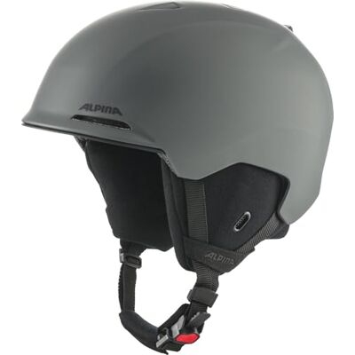 ALPINA BRIX Unisex skihelm voor volwassenen, nachtgrijs, mat, 59-63 cm ALPINA BRIX Unisex skihelm voor volwassenen, nachtgrijs, mat, 59-63 cm