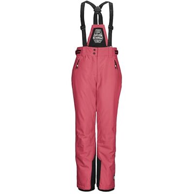 killtec Ksw 213 Grls Ski Pnts Skibroek/functionele broek met afneembare biker, randbescherming en sneeuwvanger voor meisjes killtec Ksw 213 Grls Ski Pnts Skibroek/functionele broek met afneembare biker, randbescherming en sneeuwvanger voor meisjes