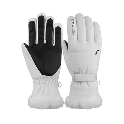 Reusch Luna R-Tex Xt met waterdicht en ademend membraan, aangenaam warme skihandschoenen, sneeuwhandschoenen, winterhandschoenen voor dames Reusch Luna R-Tex Xt met waterdicht en ademend membraan, aangenaam warme skihandschoenen, sneeuwhandschoenen, winterhandschoenen voor dames