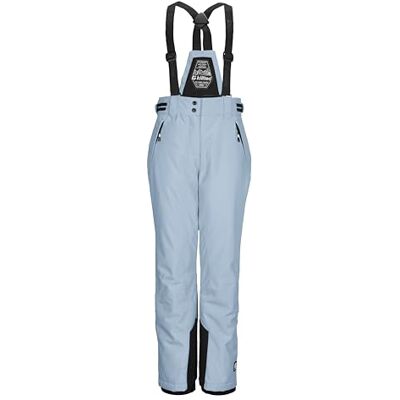 killtec Ksw 213 Grls Ski Pnts Skibroek/functionele broek met afneembare biker, randbescherming en sneeuwvanger voor meisjes killtec Ksw 213 Grls Ski Pnts Skibroek/functionele broek met afneembare biker, randbescherming en sneeuwvanger voor meisjes