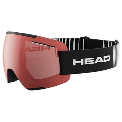 HEAD F-LYT Skibril, snowboardbril, uniseks, donkerrood/zwart, L HEAD F-LYT Skibril, snowboardbril, uniseks, donkerrood/zwart, L