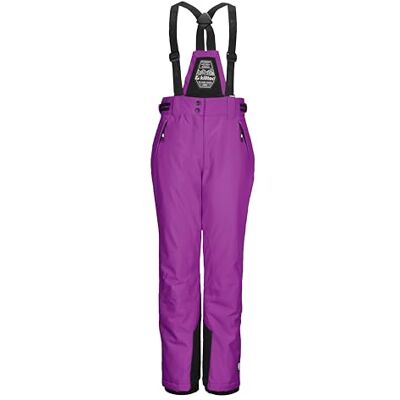 killtec Ksw 213 Grls Ski Pnts Skibroek/functionele broek met afneembare biker, randbescherming en sneeuwvanger voor meisjes killtec Ksw 213 Grls Ski Pnts Skibroek/functionele broek met afneembare biker, randbescherming en sneeuwvanger voor meisjes