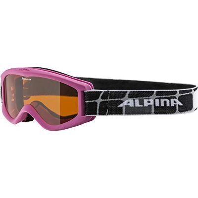 ALPINA Carvy 2.0 Skibril, uniseks, roze, mat, eenheidsmaat ALPINA Carvy 2.0 Skibril, uniseks, roze, mat, eenheidsmaat