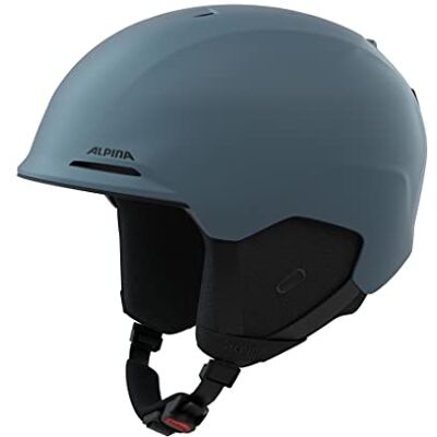 ALPINA BRIX Unisex volwassen skihelm donkerblauw mat 59-63 ALPINA BRIX Unisex volwassen skihelm donkerblauw mat 59-63