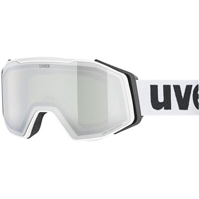 Uvex Gravity FM Skimasker voor volwassenen, uniseks, mat wit/zilver/groen, eenheidsmaat Uvex Gravity FM Skimasker voor volwassenen, uniseks, mat wit/zilver/groen, eenheidsmaat
