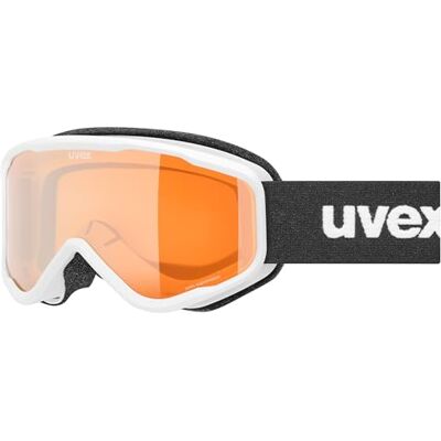 Uvex Speedy Nova Skibril voor kinderen, categorie 2, contrastverbetering, wit/lasergoud, één maat Uvex Speedy Nova Skibril voor kinderen, categorie 2, contrastverbetering, wit/lasergoud, één maat