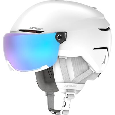 ATOMIC Savor Visor Stereo skihelm met vizier, maximale schokabsorptie, Active Aircon ventilatiesysteem, hoogwaardige spiegel voor helder zicht ATOMIC Savor Visor Stereo skihelm met vizier, maximale schokabsorptie, Active Aircon ventilatiesysteem, hoogwaardige spiegel voor helder zicht