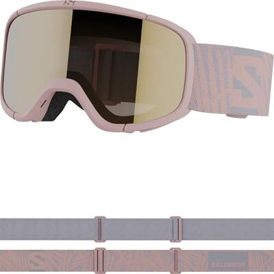Salomon Lumi Access Skimasker, uniseks, voor kinderen, uitgebreid gezichtsveld, ideaal voor skiën en snowboarden, oranje, eenheidsmaat Salomon Lumi Access Skimasker, uniseks, voor kinderen, uitgebreid gezichtsveld, ideaal voor skiën en snowboarden, oranje, eenheidsmaat