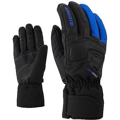 Ziener GLYXUS Skihandschoenen voor volwassenen, Alpinine, waterdicht, ademend, zwart, Eén maat Ziener GLYXUS Skihandschoenen voor volwassenen, Alpinine, waterdicht, ademend, zwart, Eén maat