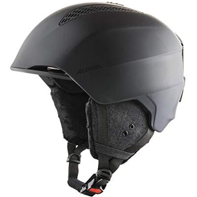ALPINA Uniseks: volwassenen, grote skihelm, matzwart, 61-64 cm Ajustement individuel de la taille Doublure intérieure lavable Construction légère Inmold Ventilation optimale ALPINA Uniseks: volwassenen, grote skihelm, matzwart, 61-64 cm Ajustement individuel de la taille Doublure intérieure lavable Construction légère Inmold Ventilation optimale