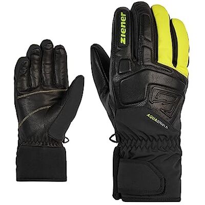 Ziener GLYXUS AS(R) Alpine skihandschoenen voor volwassenen, waterdicht, ademend, zwart, één maat Ziener GLYXUS AS(R) Alpine skihandschoenen voor volwassenen, waterdicht, ademend, zwart, één maat