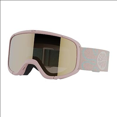 Salomon Rio Uniseks skimasker voor kinderen, uitgebreid gezichtsveld, ideaal voor skiën en snowboarden, oranje, eenheidsmaat Salomon Rio Uniseks skimasker voor kinderen, uitgebreid gezichtsveld, ideaal voor skiën en snowboarden, oranje, eenheidsmaat