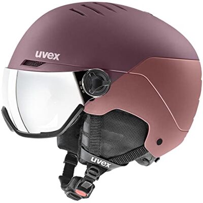 Uvex Wanted Visor Visor Casque de ski Bleu marine mat Uvex Wanted Visor Visor Casque de ski Bleu marine mat