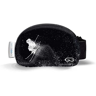SOGGLE Beschermhoes voor skibril gemaakt van microvezel (Eén maat) Kleur: zwart/wit 02 freestyler SOGGLE Beschermhoes voor skibril gemaakt van microvezel (Eén maat) Kleur: zwart/wit 02 freestyler