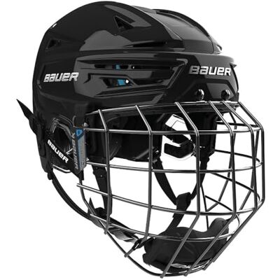 Bauer Re-Akt 55 Combo Senior Casque de hockey sur glace Noir Bauer Re-Akt 55 Combo Senior Casque de hockey sur glace Noir