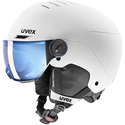 Uvex rocket jr visor, casque de ski Jeunesse unisexe Uvex rocket jr visor, casque de ski Jeunesse unisexe