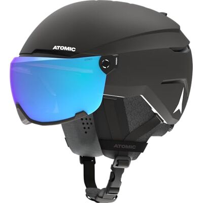 ATOMIC Unisex Savor Visor Stereo Ski Helmet, Zwart, 59/63 cm EU ATOMIC Unisex Savor Visor Stereo Ski Helmet, Zwart, 59/63 cm EU