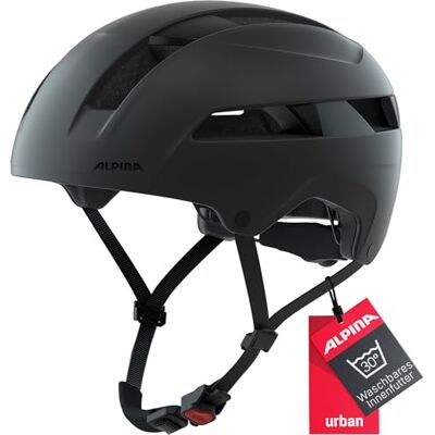 ALPINA Soho helm, uniseks, zwart, mat, 51-56 ALPINA Soho helm, uniseks, zwart, mat, 51-56
