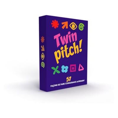 SOUL GAMES TWIN PITCH IJsbrekerkaartspel (Ice Breaker) – 57 professionele en persoonlijke gesprekskaarten voor vergaderingen, trainingen, teambuilding, seminars en feesten – sfeerspel leuk SOUL GAMES TWIN PITCH IJsbrekerkaartspel (Ice Breaker) – 57 professionele en persoonlijke gesprekskaarten voor vergaderingen, trainingen, teambuilding, seminars en feesten – sfeerspel leuk