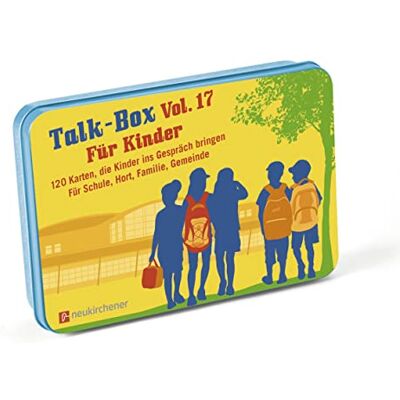 Neukirchener Verlag Talk-Box Vol. 17 Voor kinderen: 120 kaarten die kinderen in gesprek brengen Voor school, hort, familie, gemeenschap Neukirchener Verlag Talk-Box Vol. 17 Voor kinderen: 120 kaarten die kinderen in gesprek brengen Voor school, hort, familie, gemeenschap