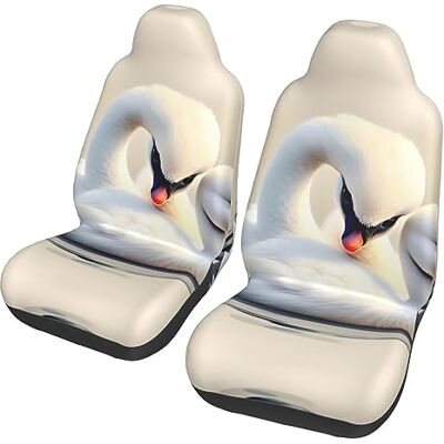 AthuAh Cute Little Swan Dua Sarung JOK Mobil,*, Sarung JOK Mobil Depan, Cocok Untuk Sebagian Besar Mobil, SUV, Truk, Van, Dll. AthuAh Cute Little Swan Dua Sarung JOK Mobil,*, Sarung JOK Mobil Depan, Cocok Untuk Sebagian Besar Mobil, SUV, Truk, Van, Dll.