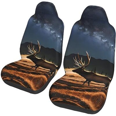 AthuAh Elk in The Meadow Dua Sarung JOK Mobil,*, Sarung JOK Mobil Depan, Cocok Untuk Sebagian Besar Mobil, SUV, Truk, Van, Dll. AthuAh Elk in The Meadow Dua Sarung JOK Mobil,*, Sarung JOK Mobil Depan, Cocok Untuk Sebagian Besar Mobil, SUV, Truk, Van, Dll.