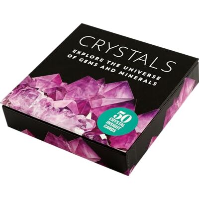 Peter Pauper Press Crystals Insight Cards (dek van 50 spirituele kaarten) Peter Pauper Press Crystals Insight Cards (dek van 50 spirituele kaarten)