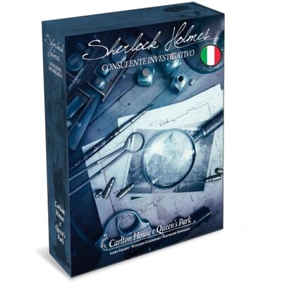 Asmodee Sherlock Holmes Consulente Investigativo Carlton House & Queen's Park – Board Game in Italië Asmodee Sherlock Holmes Consulente Investigativo Carlton House & Queen's Park – Board Game in Italië