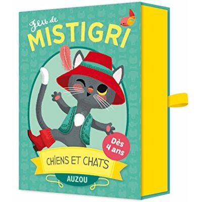 AUZOU JEU DE MISTIGRI CHIENS ET CHATS AUZOU JEU DE MISTIGRI CHIENS ET CHATS