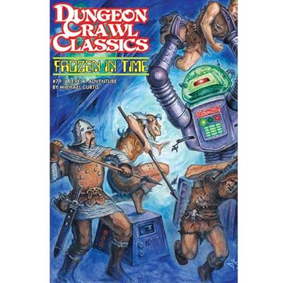 Goodman Games dungeon crawl classics #77: the croaking fan schets cover (DCC RPG Adventure) Goodman Games dungeon crawl classics #77: the croaking fan schets cover (DCC RPG Adventure)