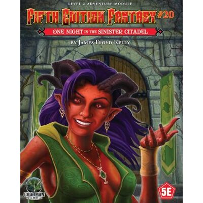 Goodman Games Fifth Fantasy Edition #20: One Night Inside the Sinister Citadel Goodman Games Fifth Fantasy Edition #20: One Night Inside the Sinister Citadel