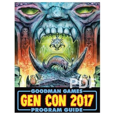 Goodman Games Goodman GC 2017 Program Guide Dinosaur Crawl Classics Gencon Bundle Goodman Games Goodman GC 2017 Program Guide Dinosaur Crawl Classics Gencon Bundle