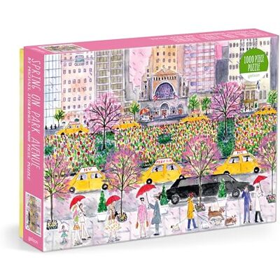 Galison Michael Storrings Spring on Park Avenue 1000 stukjes puzzel Galison Michael Storrings Spring on Park Avenue 1000 stukjes puzzel