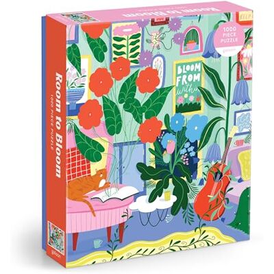 Galison Room to Bloom puzzel 1000 stukjes Galison Room to Bloom puzzel 1000 stukjes