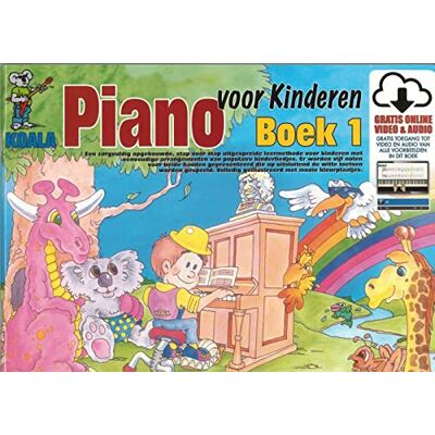 Koala Publications Voor kinderen Boek 1 Piano BOOK+CD+DVD Koala Publications Voor kinderen Boek 1 Piano BOOK+CD+DVD