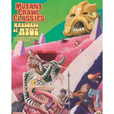 Goodman Games Mutant Crawl Classics #4: Warlords of Atoz Goodman Games Mutant Crawl Classics #4: Warlords of Atoz