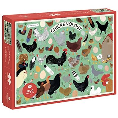 Princeton Chickenology 1000 stukjes puzzel/Engels Princeton Chickenology 1000 stukjes puzzel/Engels