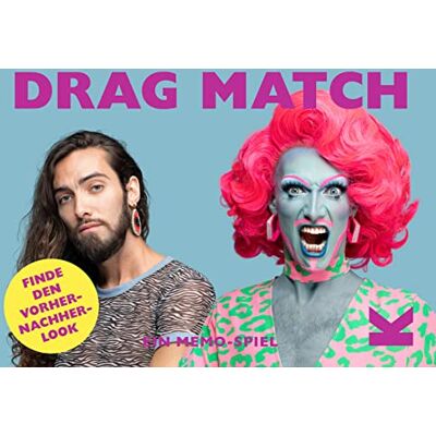 Laurence King Drag Match: vind de vorher-nachher-look. Een memospel Laurence King Drag Match: vind de vorher-nachher-look. Een memospel