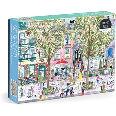 Galison Michael Storrings Cats in the City puzzel 1000 stukjes Galison Michael Storrings Cats in the City puzzel 1000 stukjes