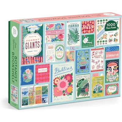Galison Ever Upward Botanist Bookshelf 1000 stukjes puzzel Galison Ever Upward Botanist Bookshelf 1000 stukjes puzzel