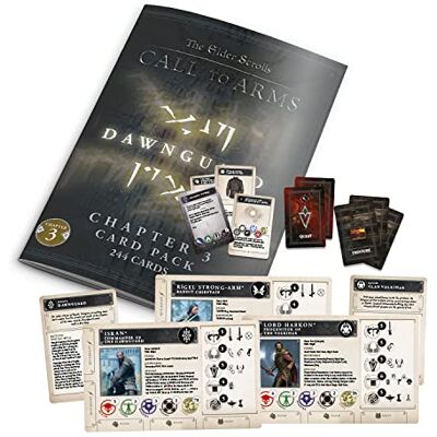 Modiphius Entertainment The Elder Scrolls: Call to Arms: Hoofdstuk 3 Card Pack Dawnguard 244 Punch-Card Pack, RPG accessoires voor meerdere sets Modiphius Entertainment The Elder Scrolls: Call to Arms: Hoofdstuk 3 Card Pack Dawnguard 244 Punch-Card Pack, RPG accessoires voor meerdere sets