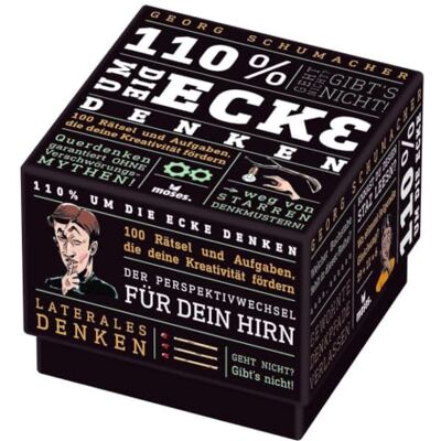 moses 110% om de hoeken te denken: 100 puzzels en taken die je creativiteit bevorderen moses 110% om de hoeken te denken: 100 puzzels en taken die je creativiteit bevorderen