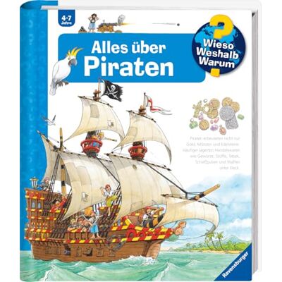Ravensburger Waarom Waarom Weshalb?, Band 40: Alles over Piraten: Alles over Piraten Ravensburger Waarom Waarom Weshalb?, Band 40: Alles over Piraten: Alles over Piraten