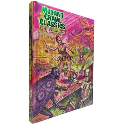 Goodman Games Mutant Crawl Classics Core Rulebook Hardcover Edition Goodman Games Mutant Crawl Classics Core Rulebook Hardcover Edition