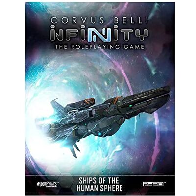 Modiphius Infinity: Ships of the Human Sphere Role Playing Game RPG Engels Modiphius Infinity: Ships of the Human Sphere Role Playing Game RPG Engels